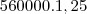 560000.1,25 560000.1,25