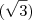 (\sqrt{3}) (\sqrt{3})