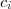 c_{i}