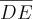\frac{}{DE}