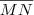 \overline {MN}