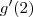 g'(2)