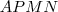 APMN APMN