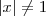 |x| \neq 1 |x| \neq 1