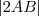 |2AB|