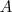 \mathbbm{A} \mathbbm{A}
