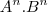 {A}^{n} . {B}^{n} {A}^{n} . {B}^{n}