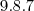9.8.7 9.8.7