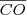 \overline{CO}