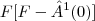 F[F-¹(0)]