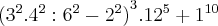 ({{3}^{2}.{4}^{2}:{6}^{2}-{2}^{2})}^{3}.{12}^{5}+{1}^{10}