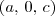 (a,\,0,\,c) (a,\,0,\,c)