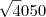 \sqrt4050