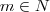 m \in \math{N} m \in \math{N}