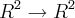{R}^{2}\rightarrow {R}^{2} {R}^{2}\rightarrow {R}^{2}