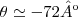 \theta\simeq -72º \theta\simeq -72º