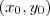 (x_{0},y_{0})