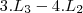 3.L_3 - 4.L_2 3.L_3 - 4.L_2