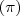 (\pi)