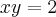 xy=2